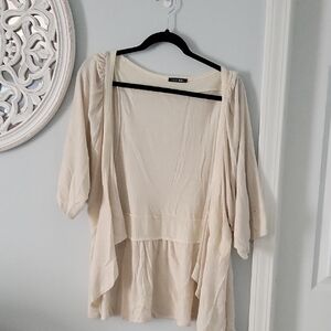 Papermoon- Cream Women's Lightweight Cardigan